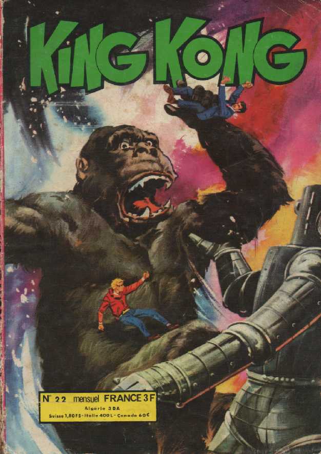 Scan de la Couverture King Kong 1 n 22